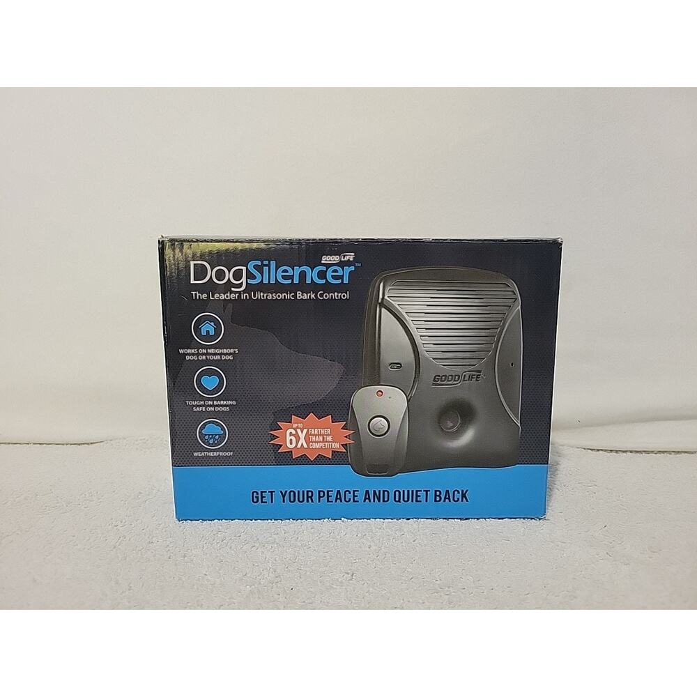 Good Life Dog Silencer Max Ultrasonic Bark Control NO REMOTE